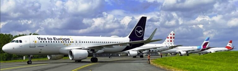 Lufthansa supports European elections through dedicated aircraft
