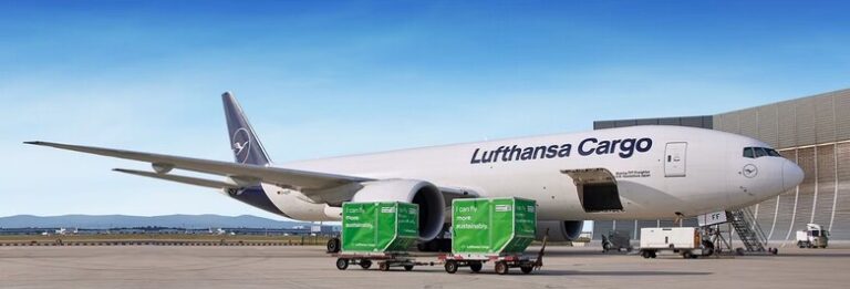 SAF and celebration for Lufthansa Cargo in Shanghai