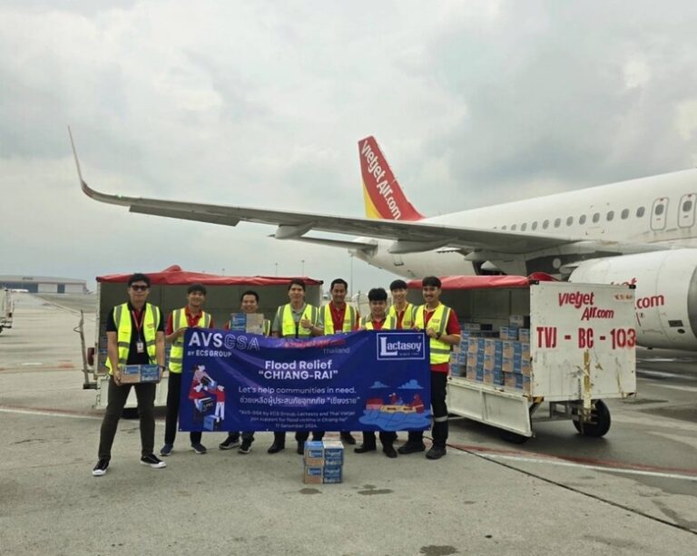 ECS Group supports Thai flood victims