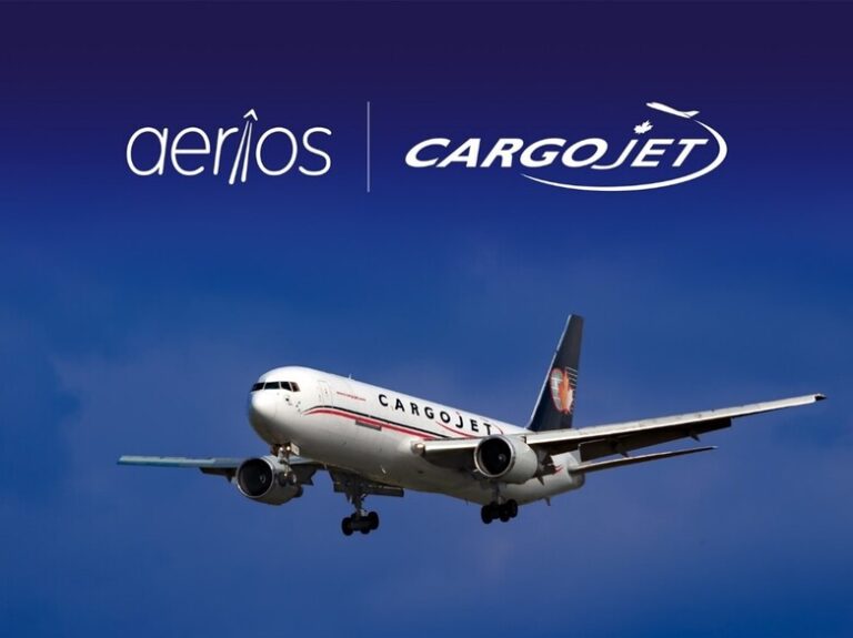 Cargojet pioneers Aerios’ Carrier App