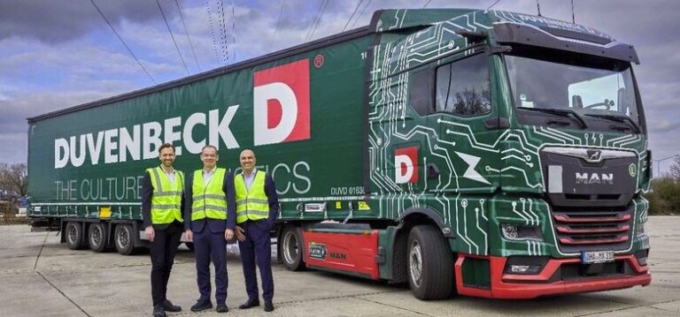 Duvenbeck launches MAN eTGX electric truck operations