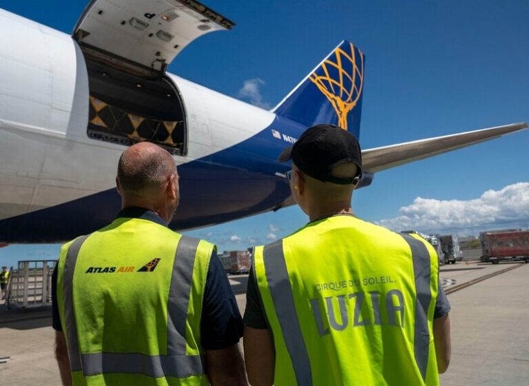 LUZIA in the sky with Atlas Air Worldwide