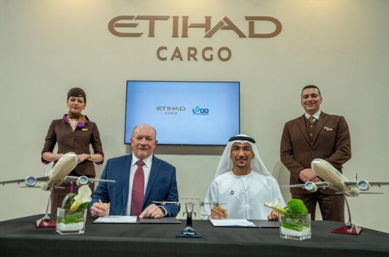 Etihad Cargo partners with LODD Autonomous for smart middle-mile delivery