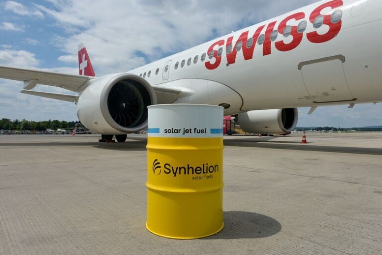 Swiss World Cargo and Kuehne+Nagel promote Synhelion