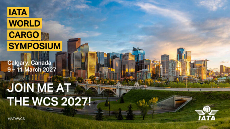 Next year’s IATA WCS will be in Calgary, Canada