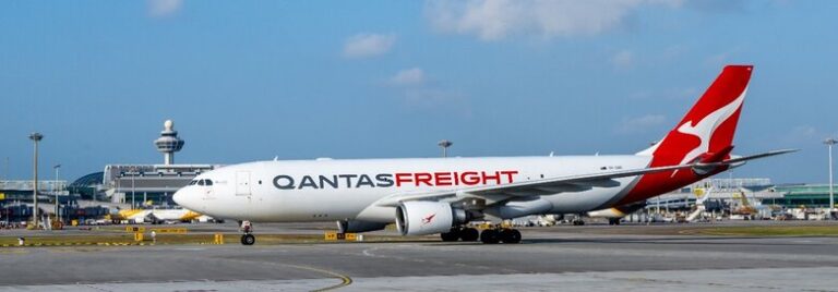 Qantas Freight launches new Singapore freighter connection
