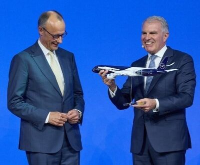 Lufthansa Celebrates Anniversary and sends an SOS