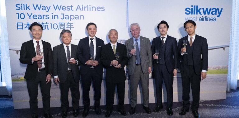 Silk Way West Airlines marks 10 years of operations to Japan