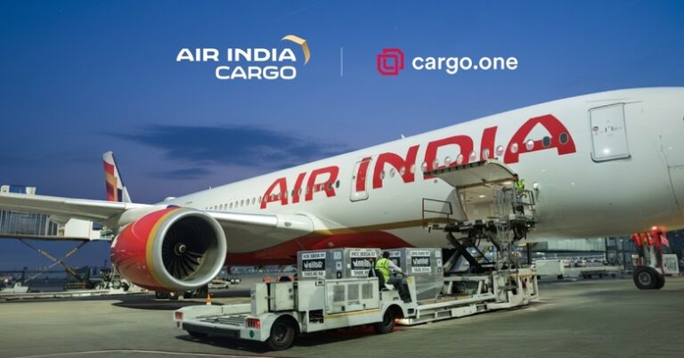 Air India Cargo chooses cargo.one as its digital platform