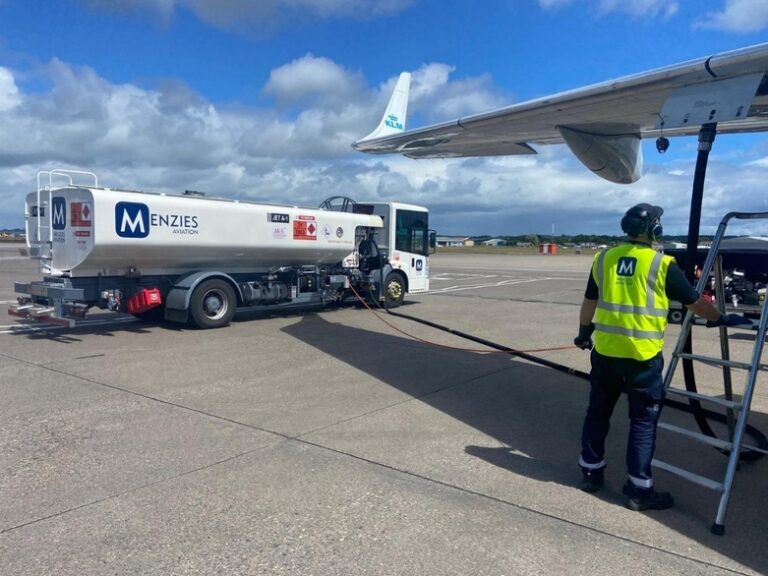 Menzies Aviation brings fuel to Aberdeen
