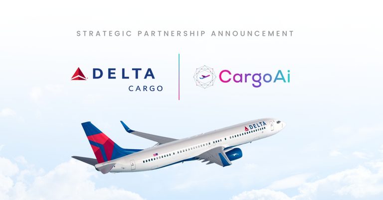 Delta Cargo includes CargoAi as digital booking platform